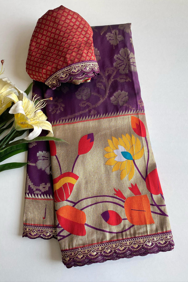 More is Pretty Paithani Silk Saree