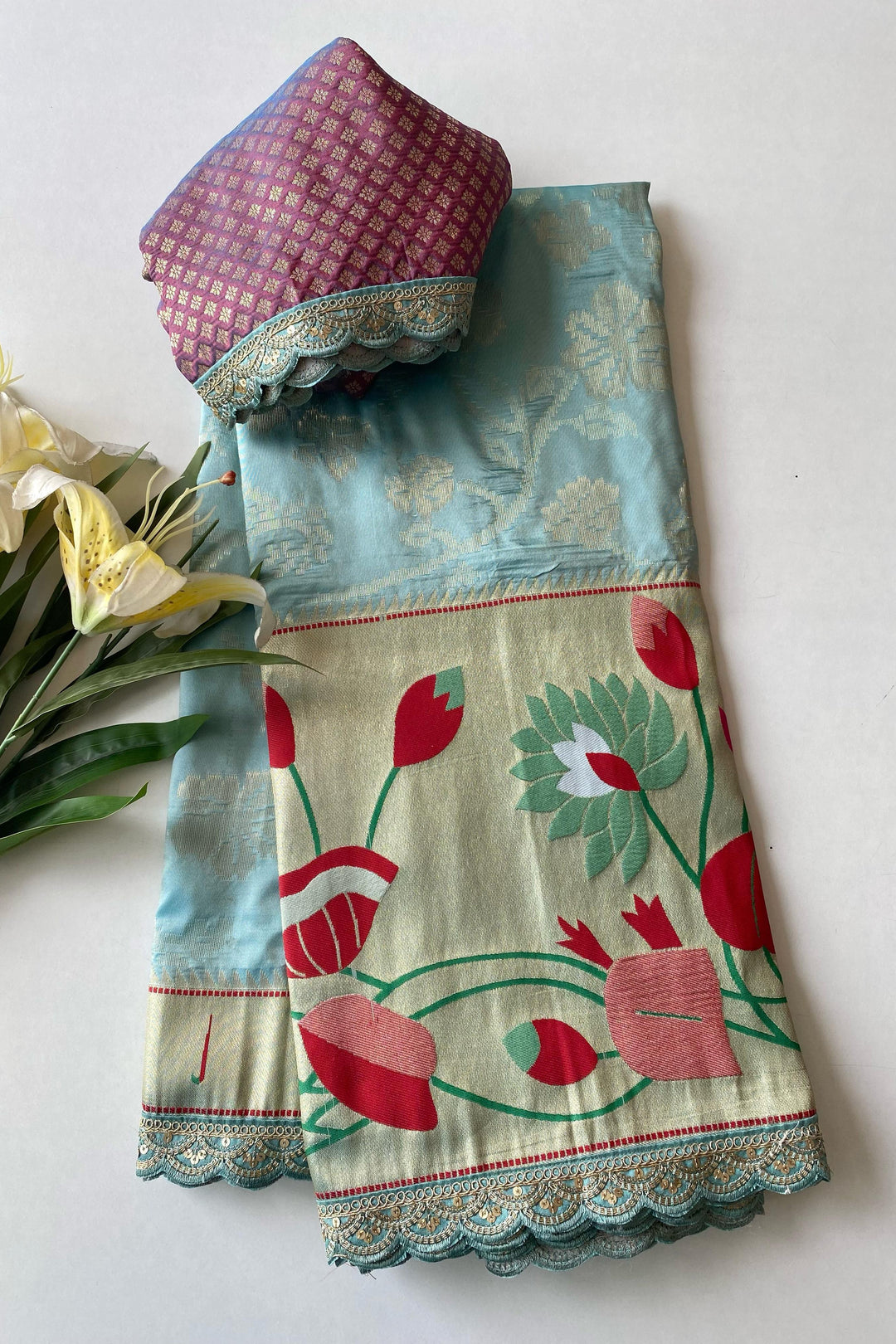 More is Pretty Paithani Silk Saree