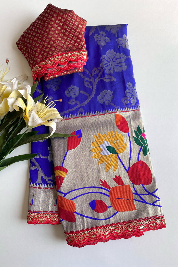 More is Pretty Paithani Silk Saree