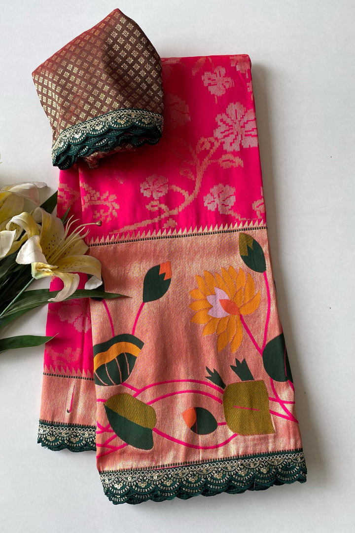 More is Pretty Paithani Silk Saree