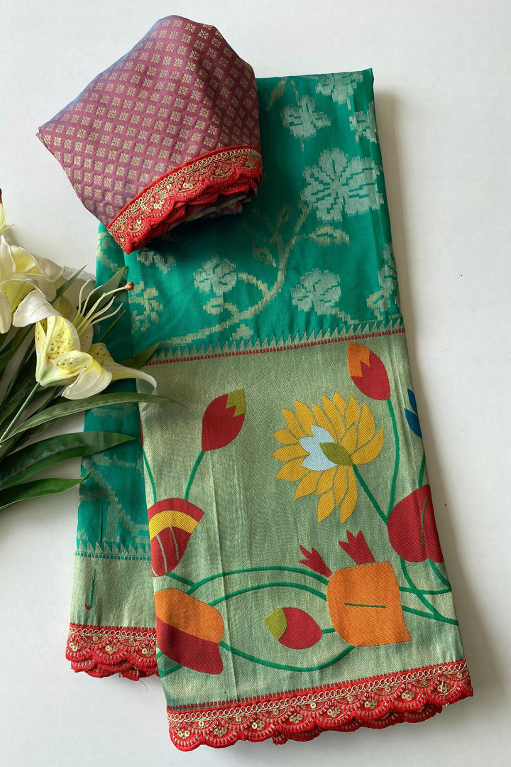 More is Pretty Paithani Silk Saree