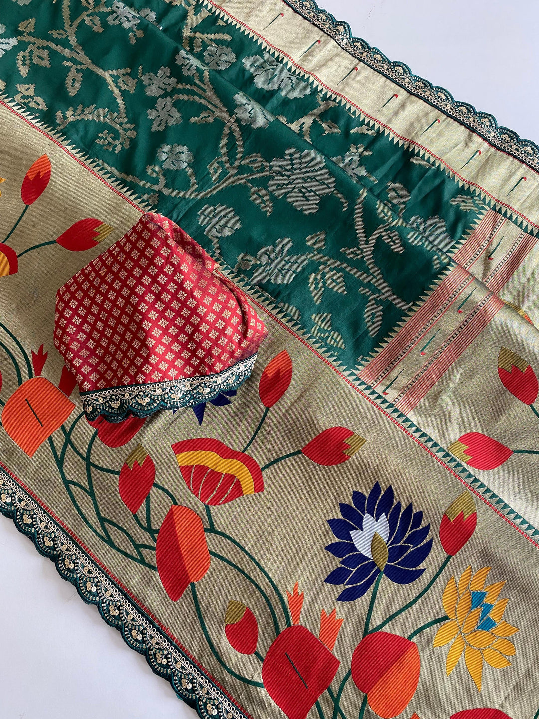 More is Pretty Paithani Silk Saree