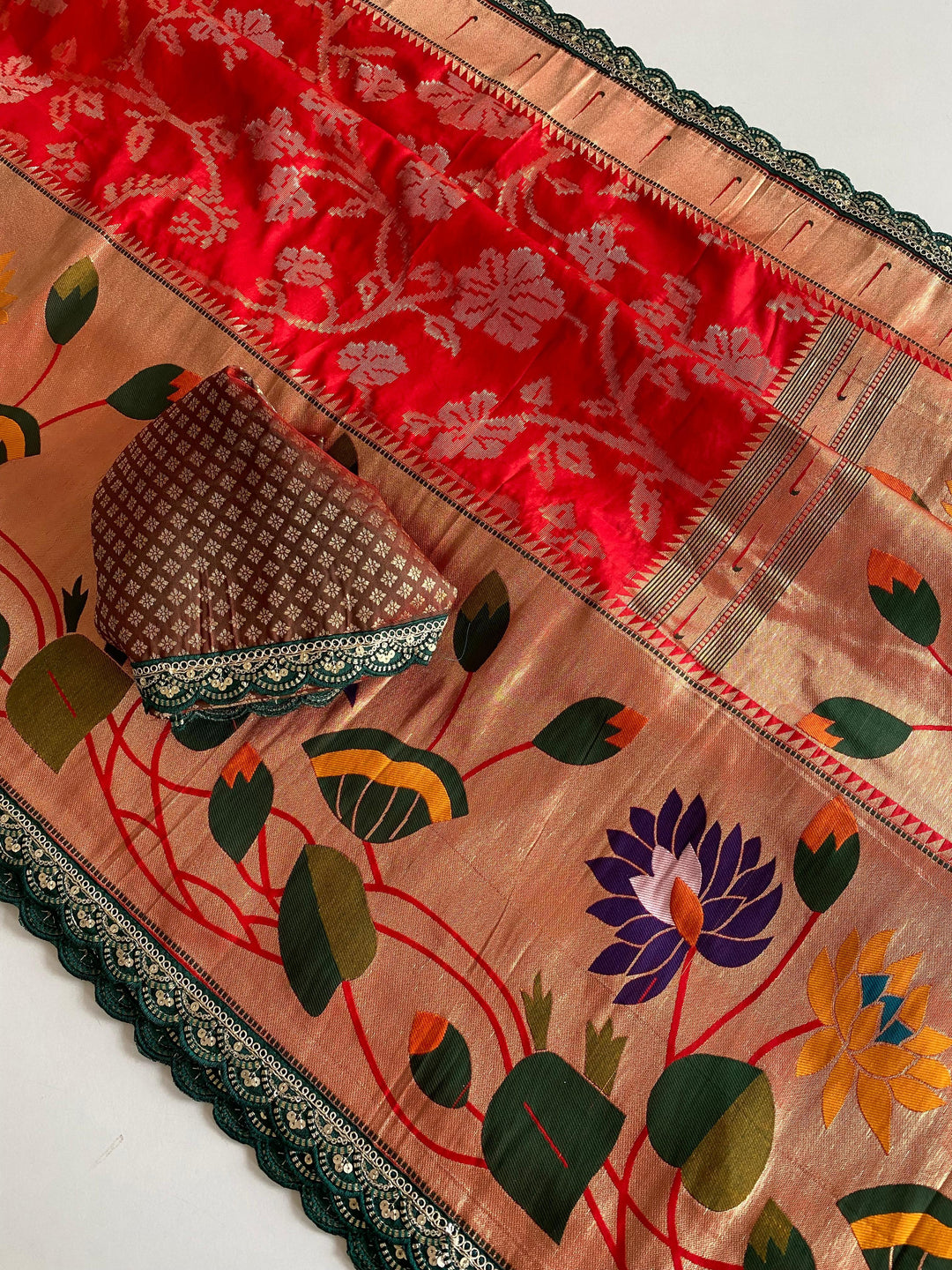 More is Pretty Paithani Silk Saree