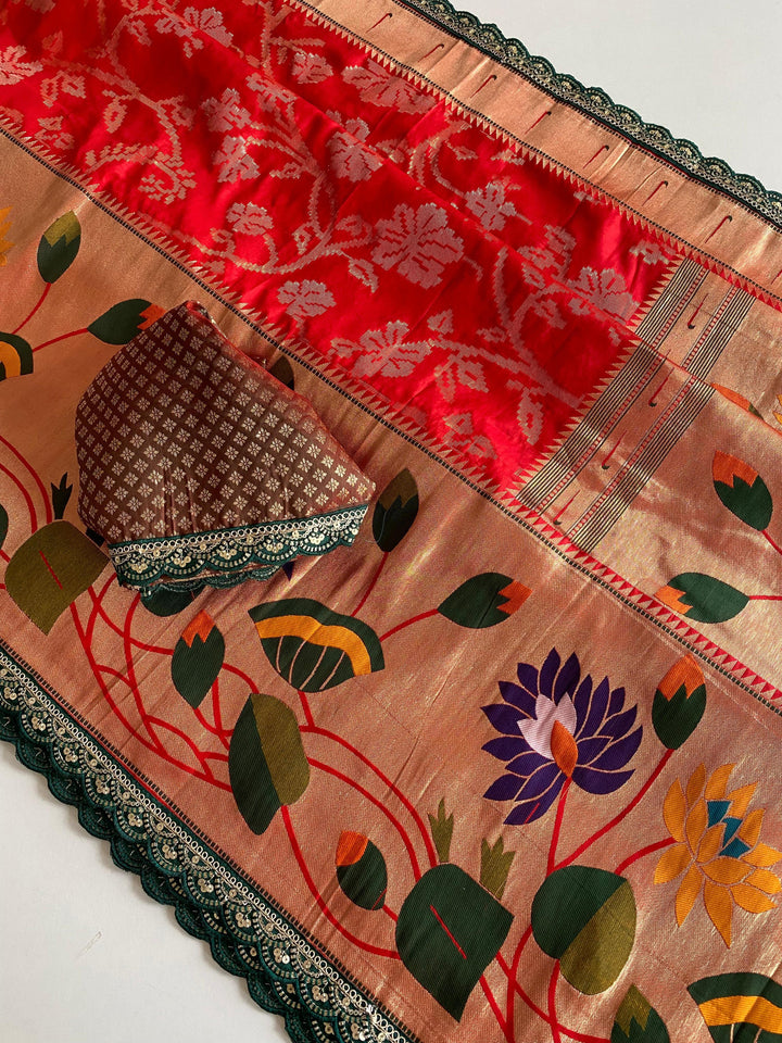 More is Pretty Paithani Silk Saree