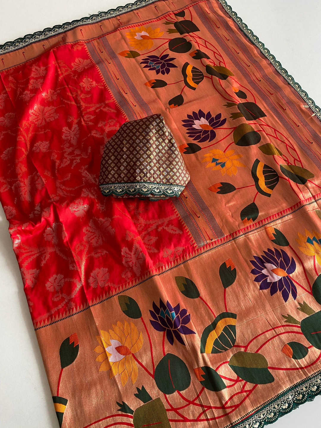 More is Pretty Paithani Silk Saree