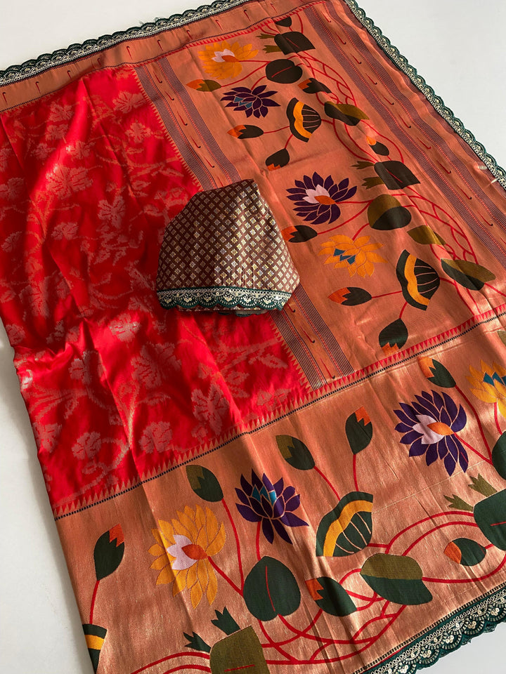 More is Pretty Paithani Silk Saree