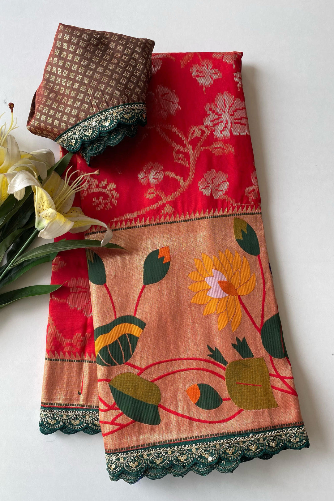 More is Pretty Paithani Silk Saree