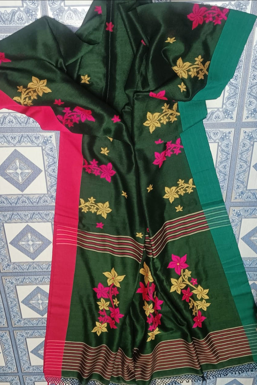 Kirtana Khadi Cotton Saree