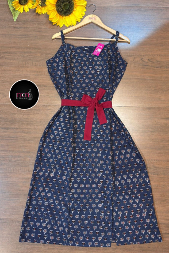 Summer Vacation- Sustainable Handloom Dress