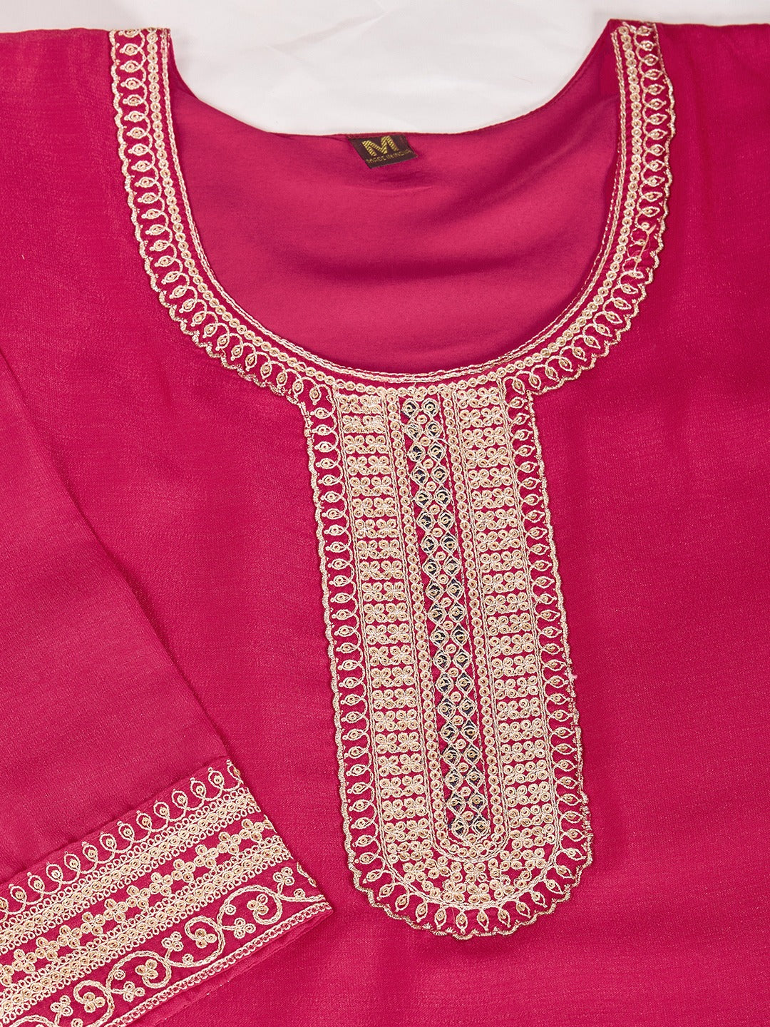 Boogying With Dusk Silk Kurti Set