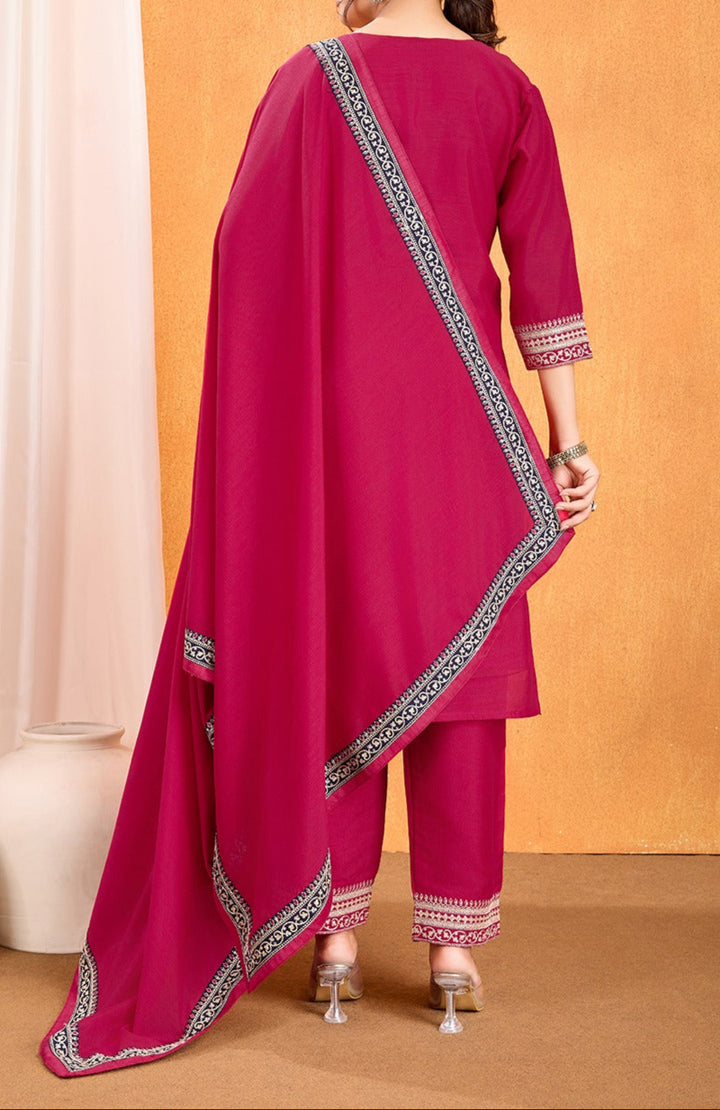 Boogying With Dusk Silk Kurti Set