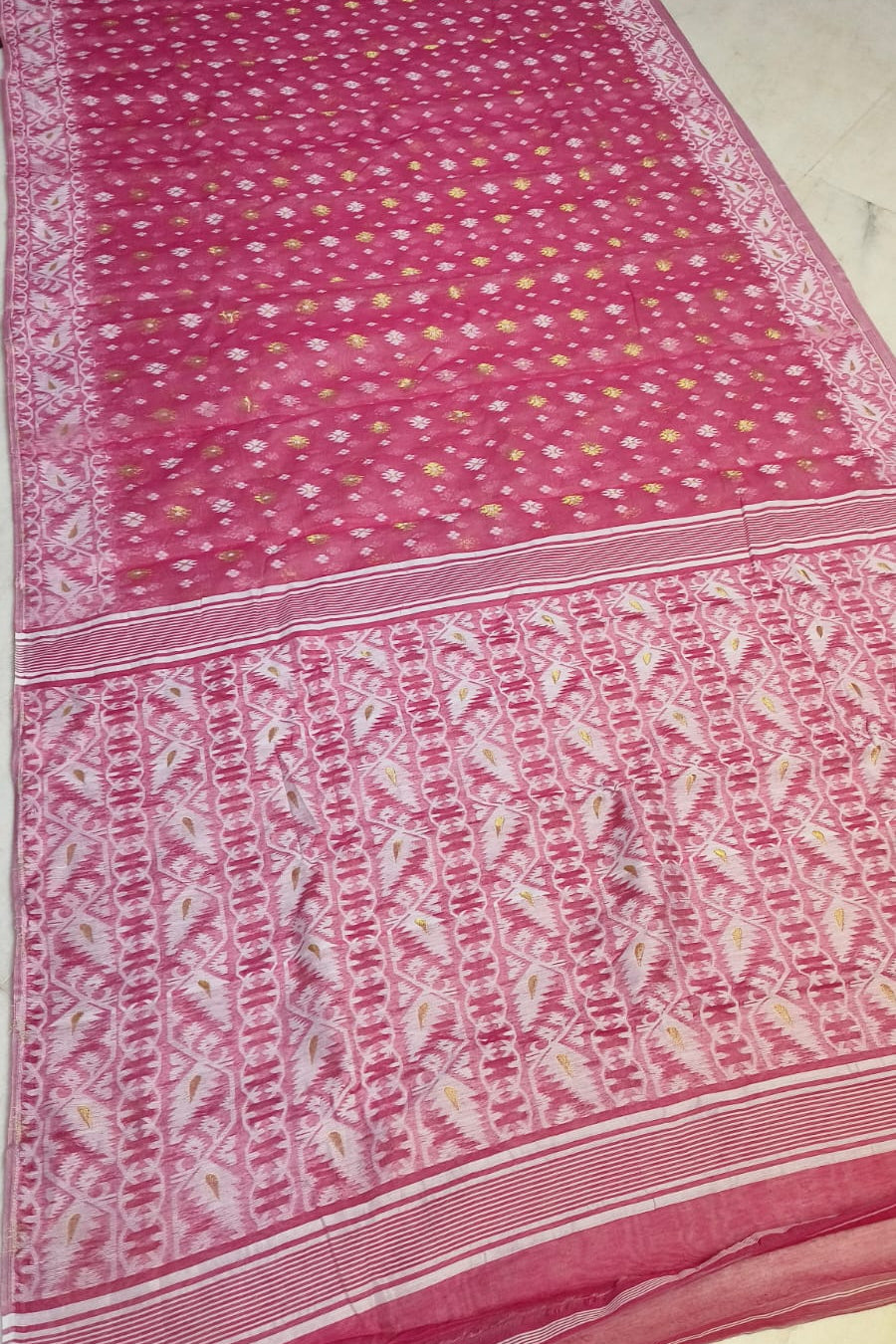 Kanchanlata Dhakai Jamdani Saree