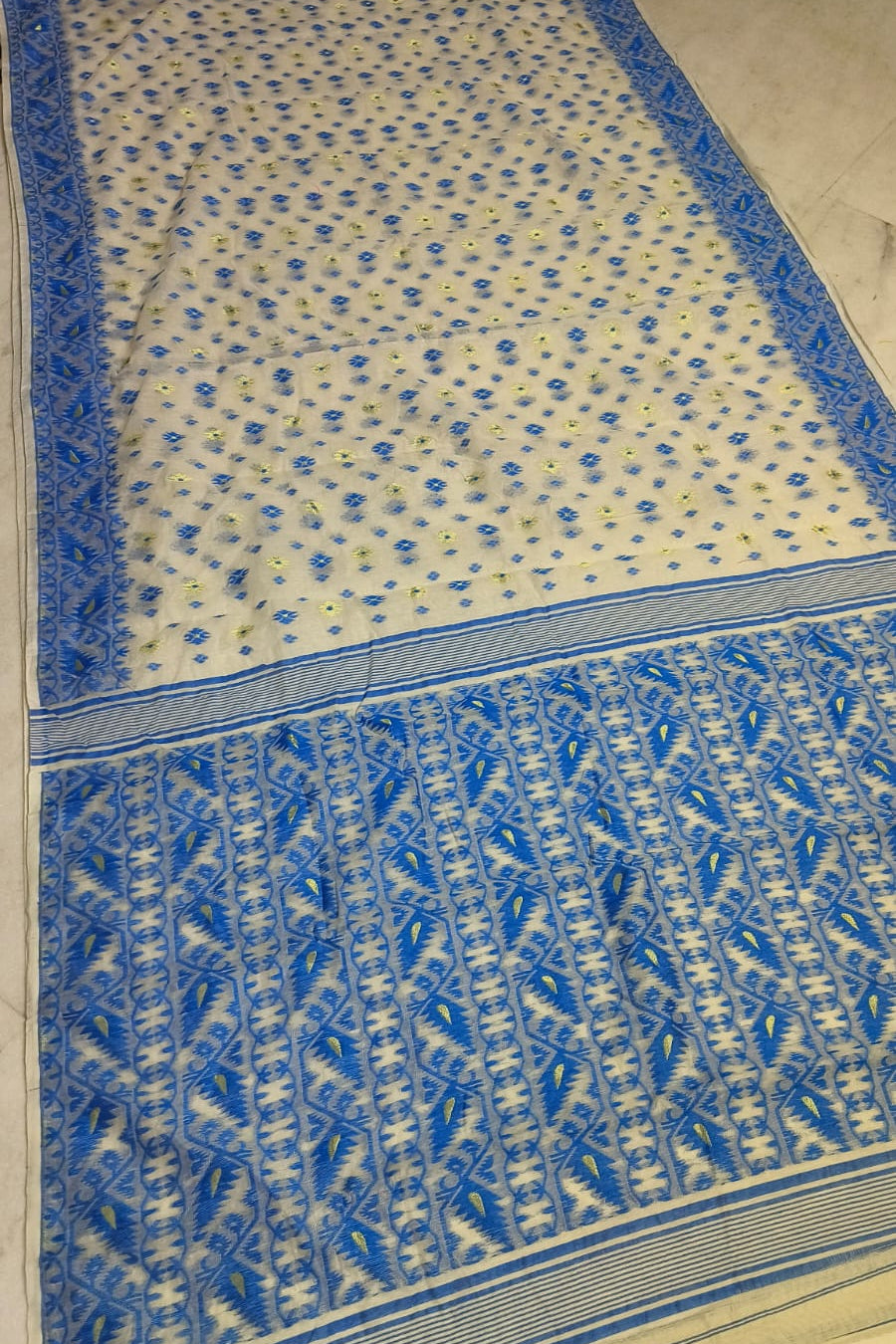 Kanchanlata Dhakai Jamdani Saree