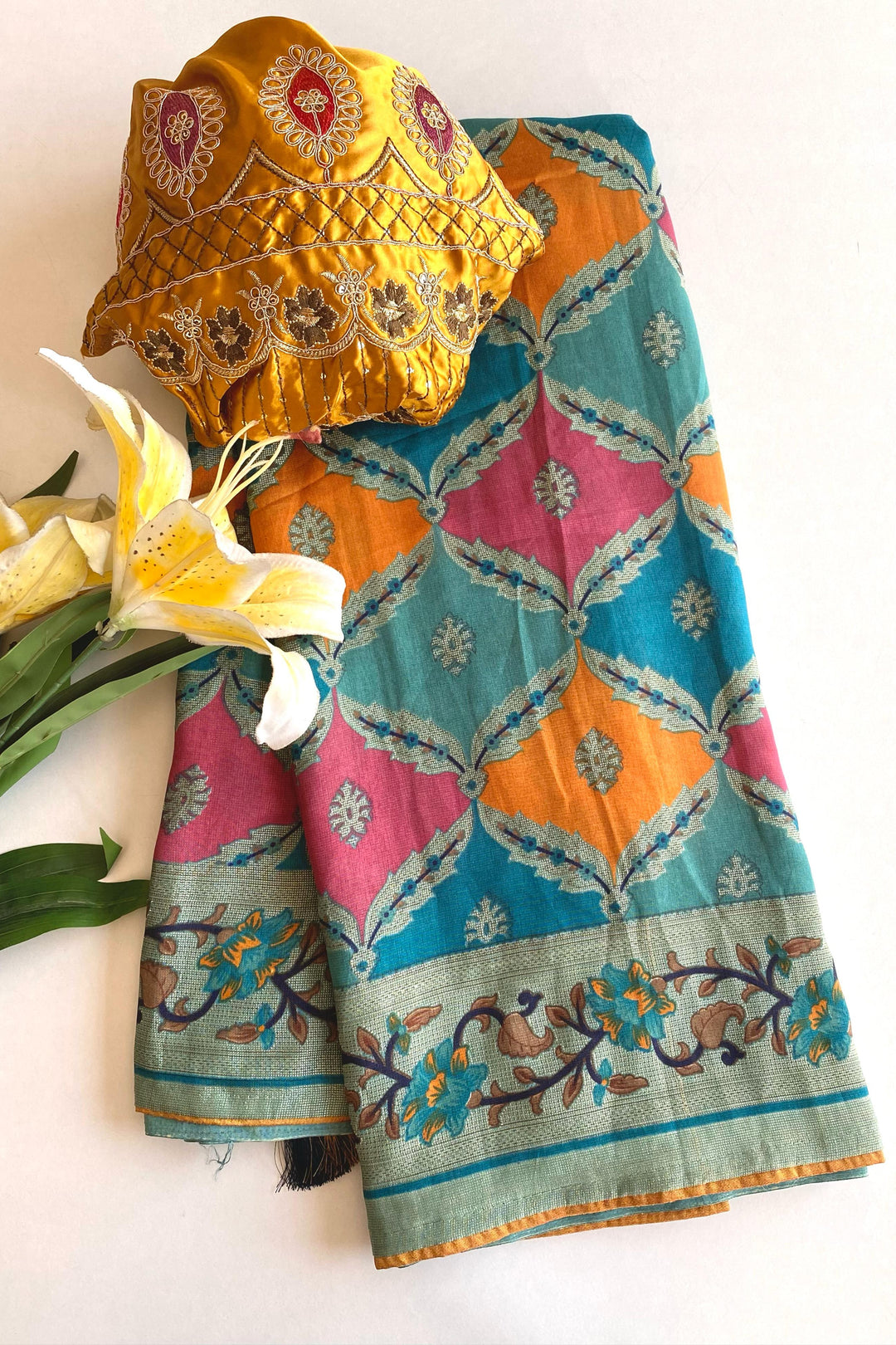 The Rain Designer Brasso Silk Saree