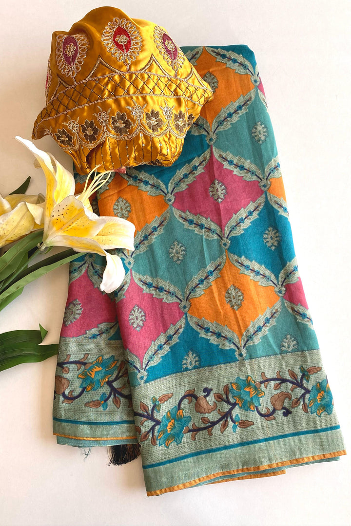 The Rain Designer Brasso Silk Saree