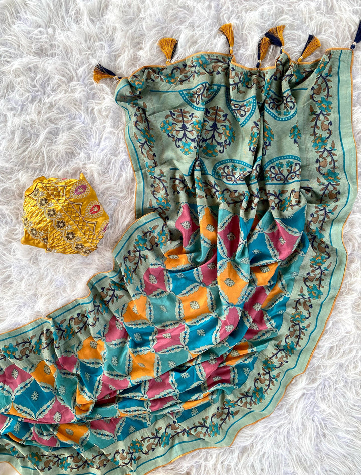 The Rain Designer Brasso Silk Saree