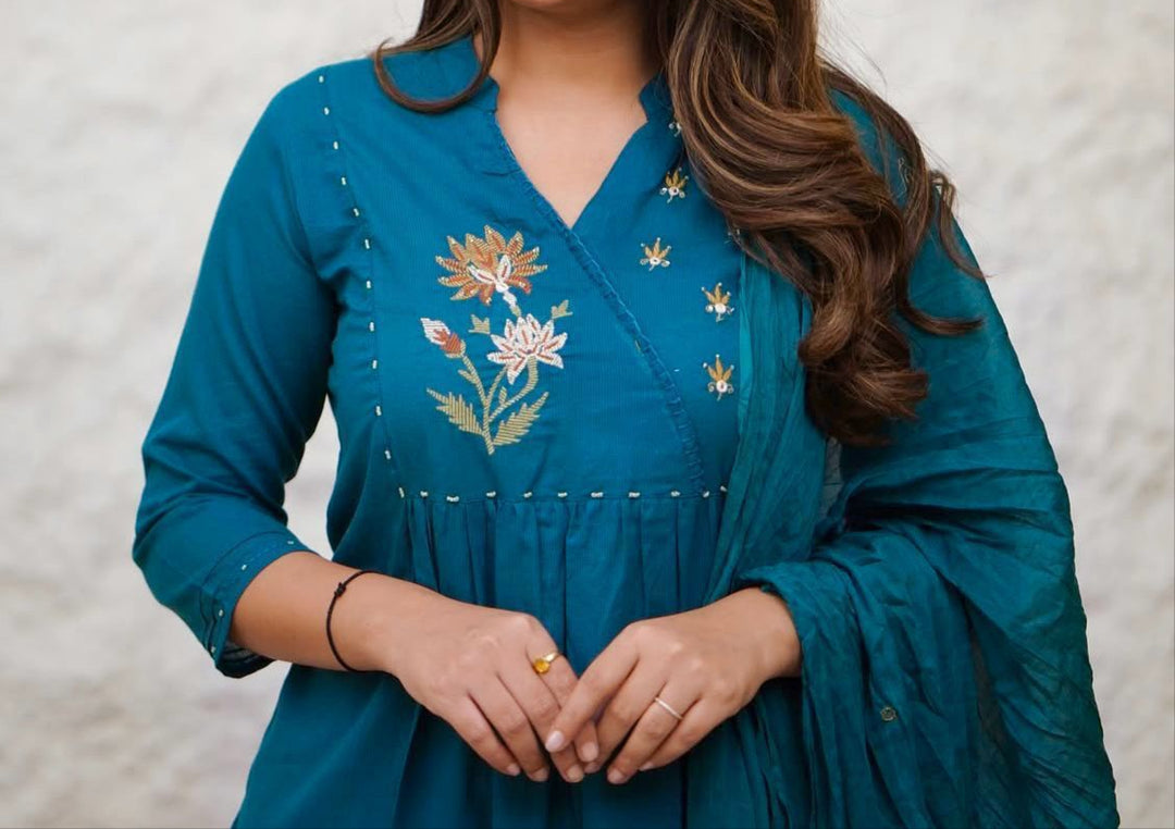 City And Colors Cotton Kurti Set