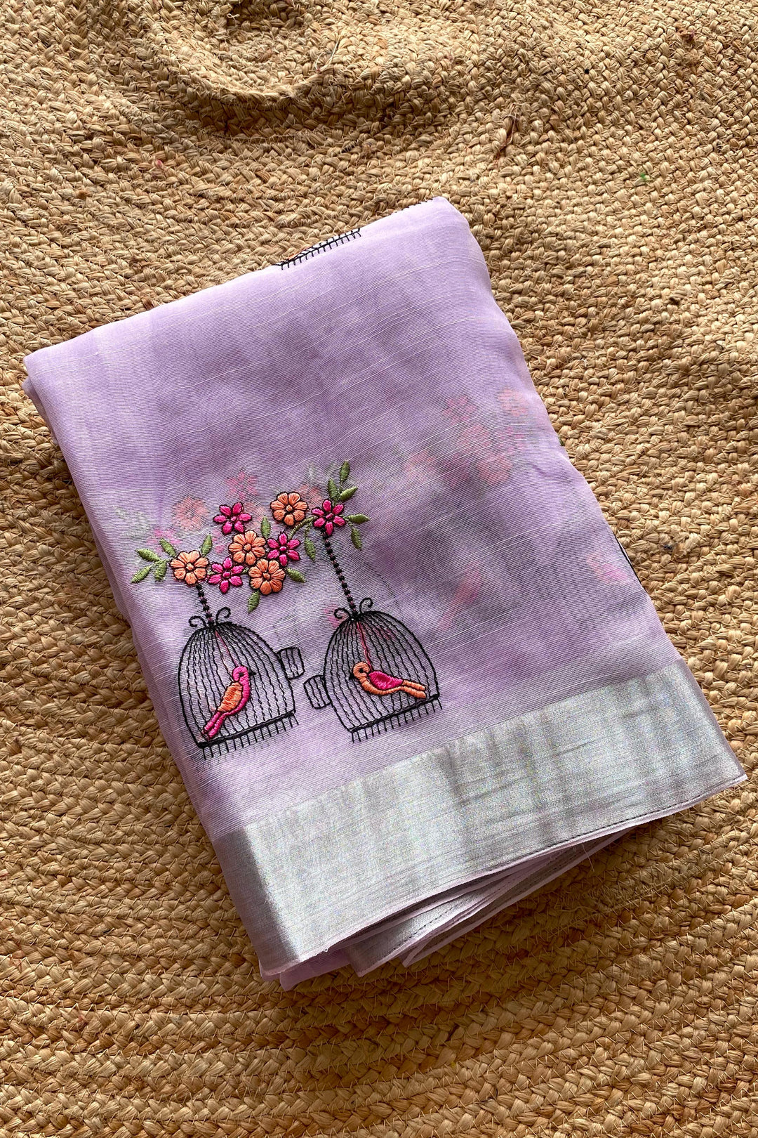 Happily Ever Fancy Linen Silk Saree