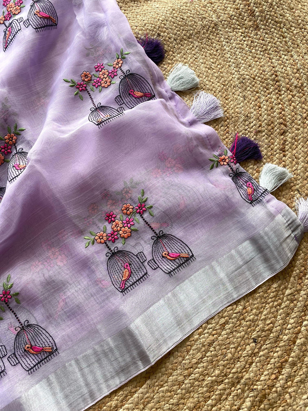 Happily Ever Fancy Linen Silk Saree