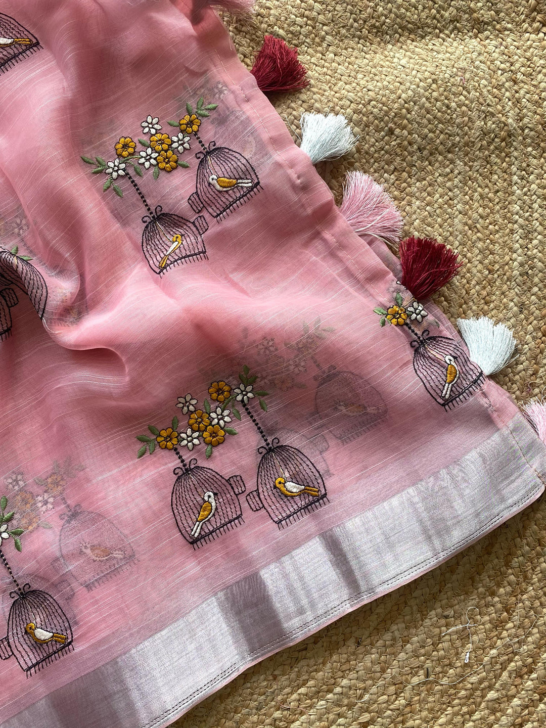 Happily Ever Fancy Linen Silk Saree