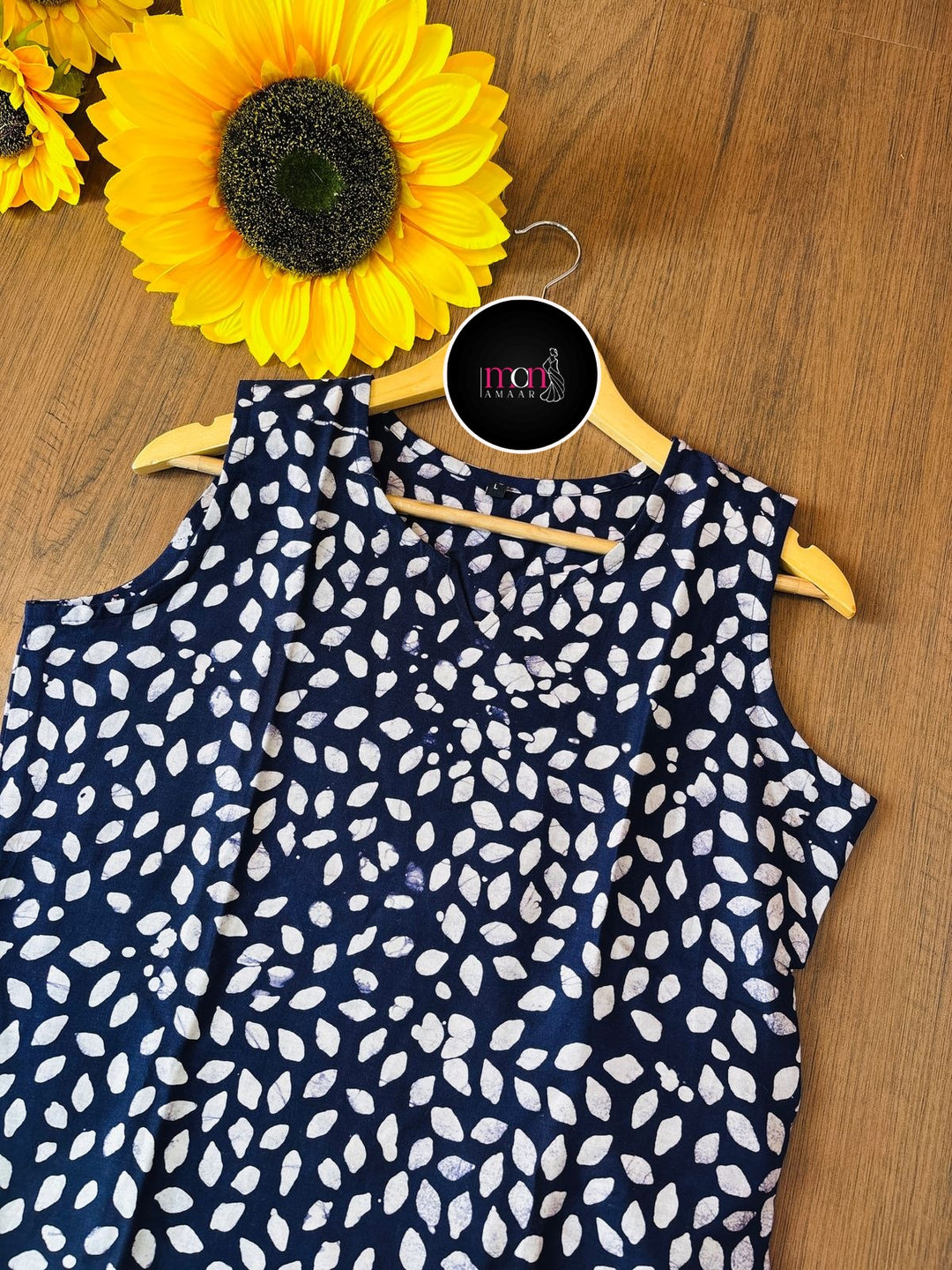 Dear Zindagi- Sustainable Block Print Ethnic Top