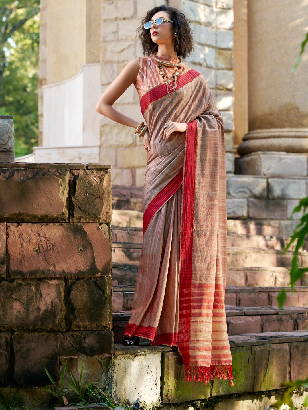 Always Fashionable Fancy katan Silk Saree