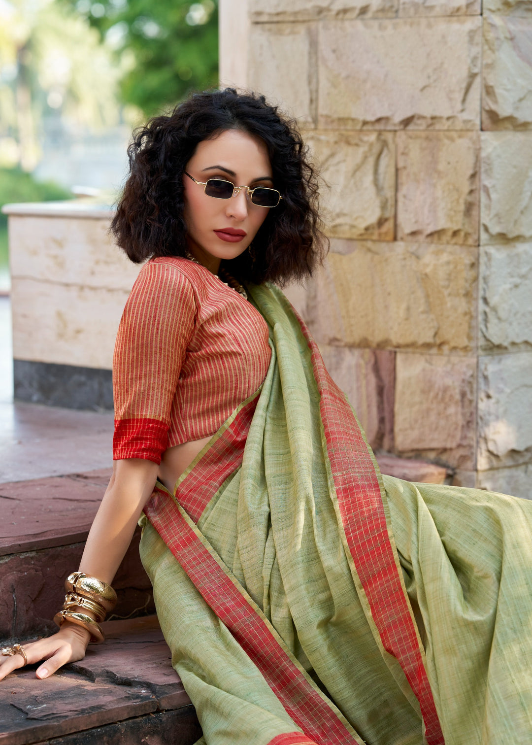 Always Fashionable Fancy katan Silk Saree