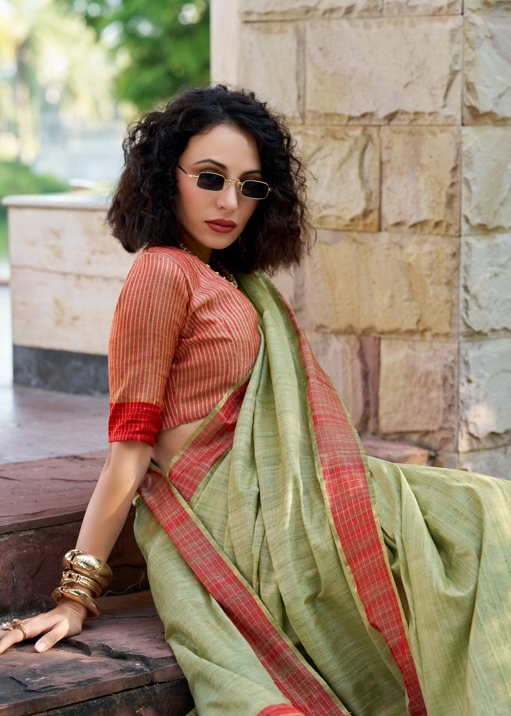 Always Fashionable Fancy katan Silk Saree
