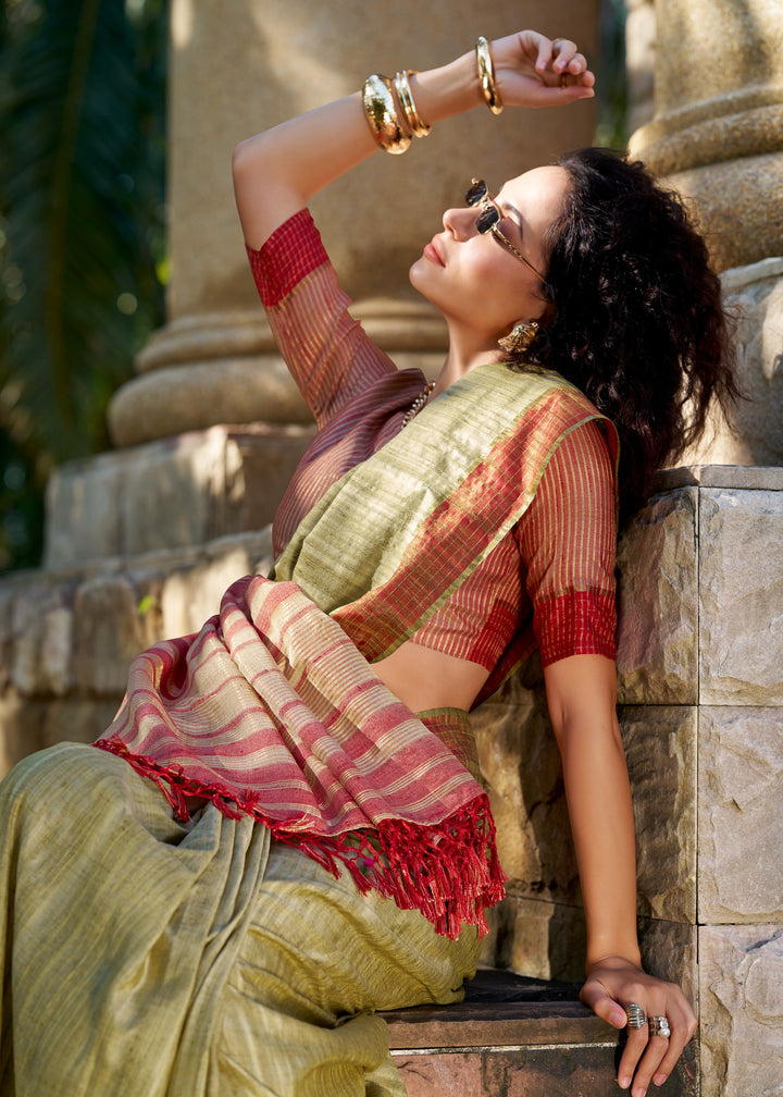 Always Fashionable Fancy katan Silk Saree