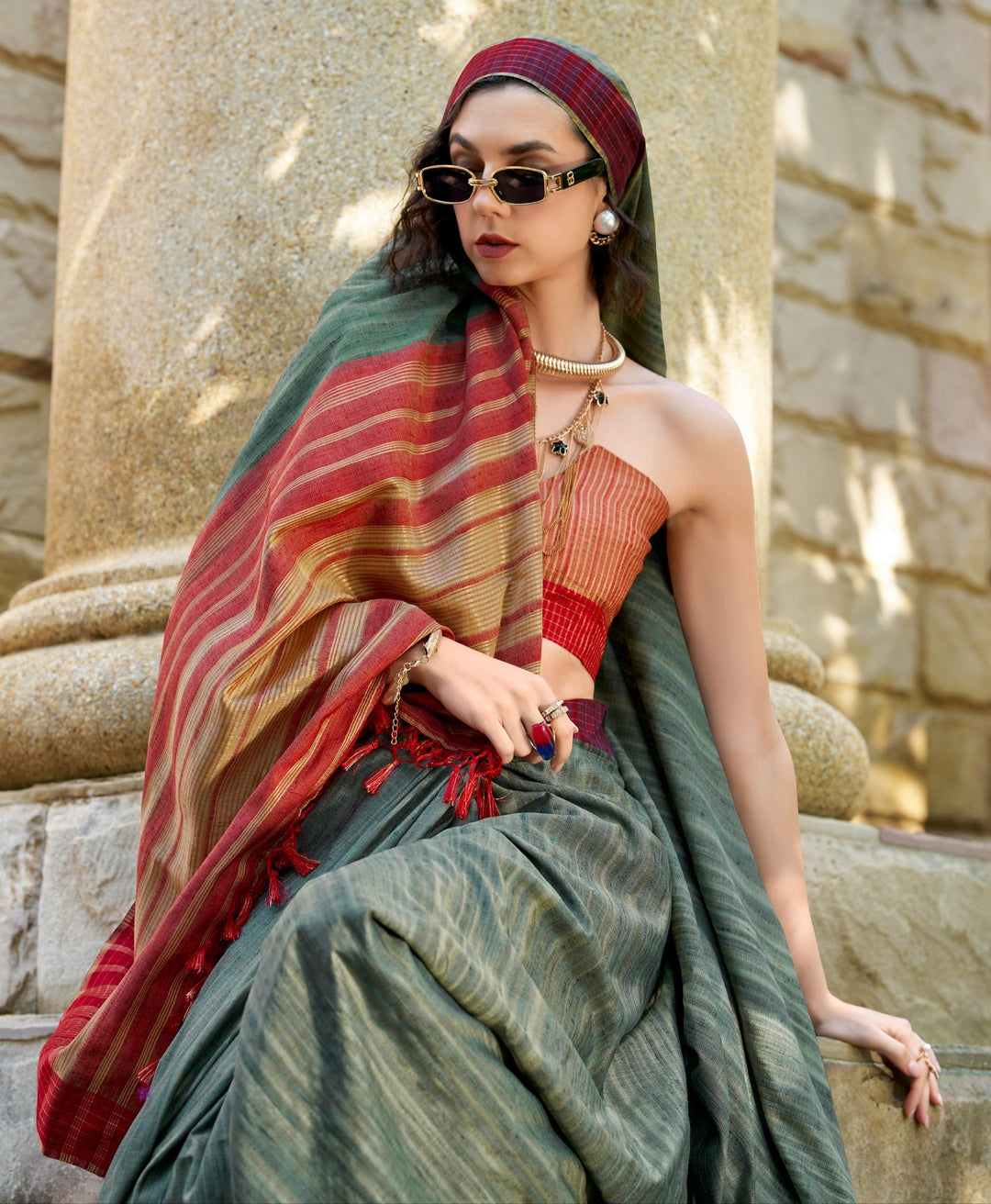 Always Fashionable Fancy katan Silk Saree