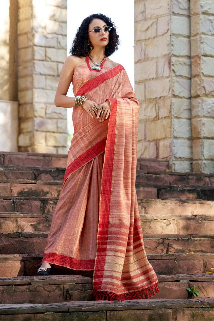 Always Fashionable Fancy katan Silk Saree