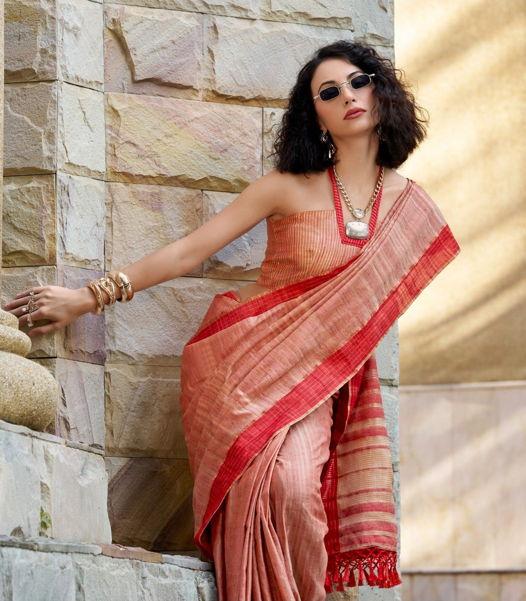 Always Fashionable Fancy katan Silk Saree