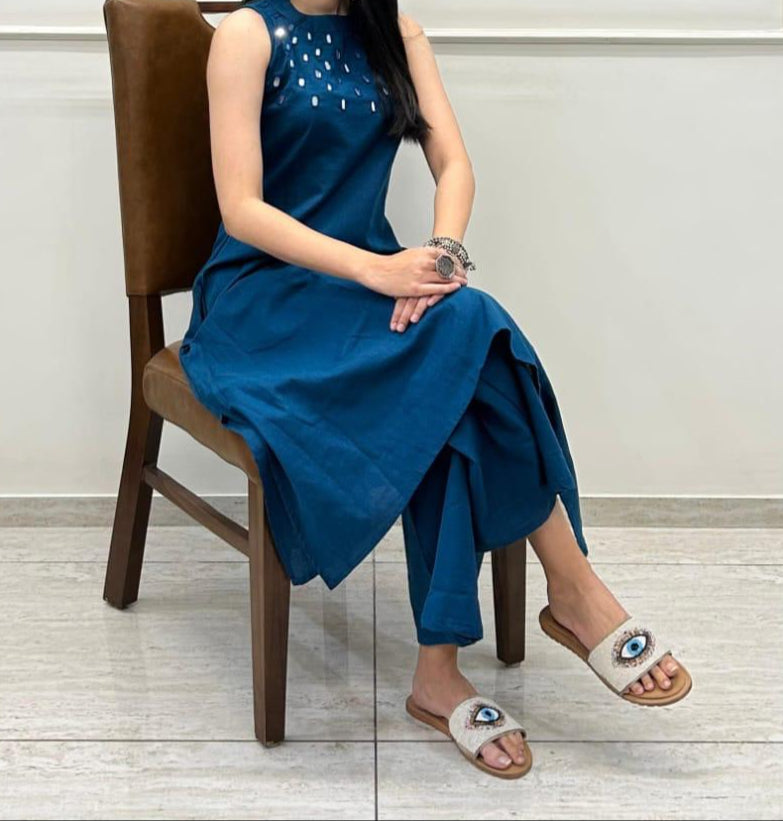 Feb Recap Cotton Kurti Set