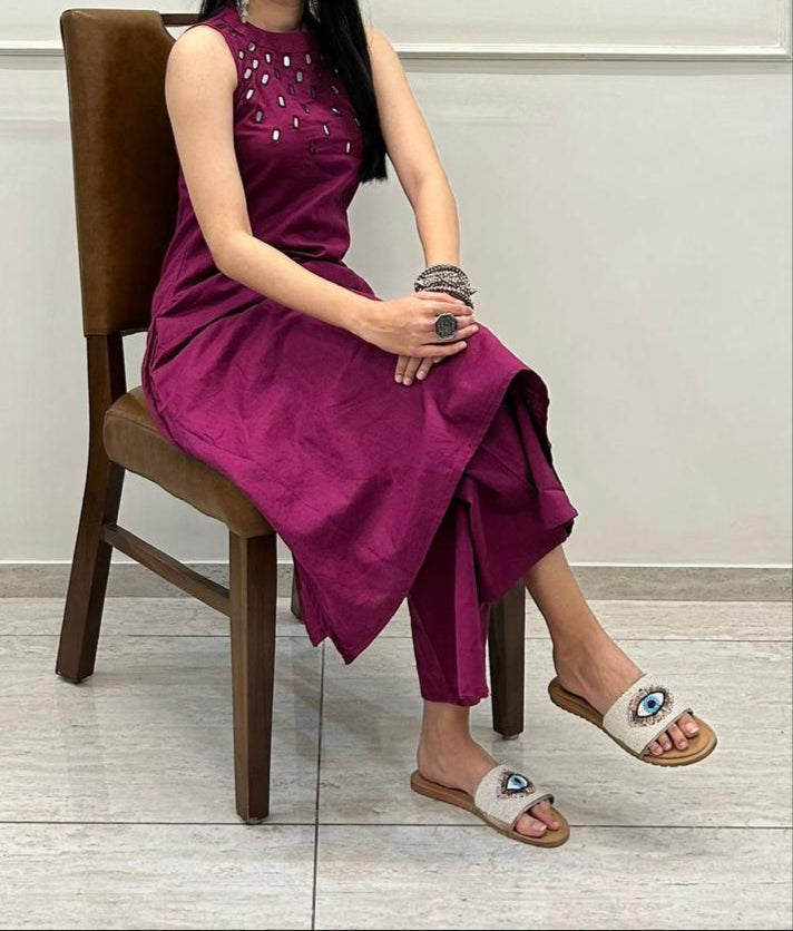 Feb Recap Cotton Kurti Set