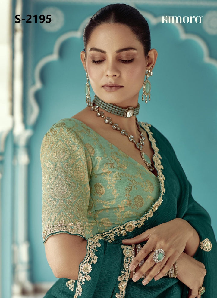 Real Queens Fancy Silk Saree