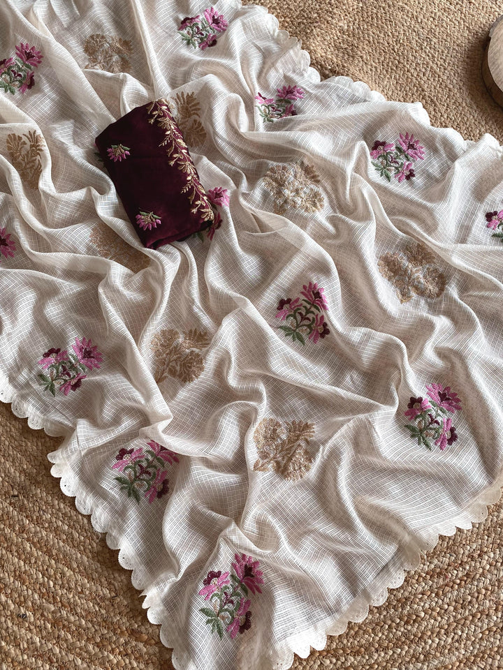 Rays of Resilience Kota Doriya Saree