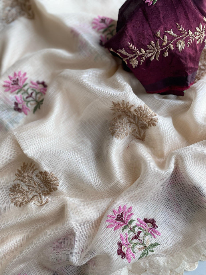 Rays of Resilience Kota Doriya Saree