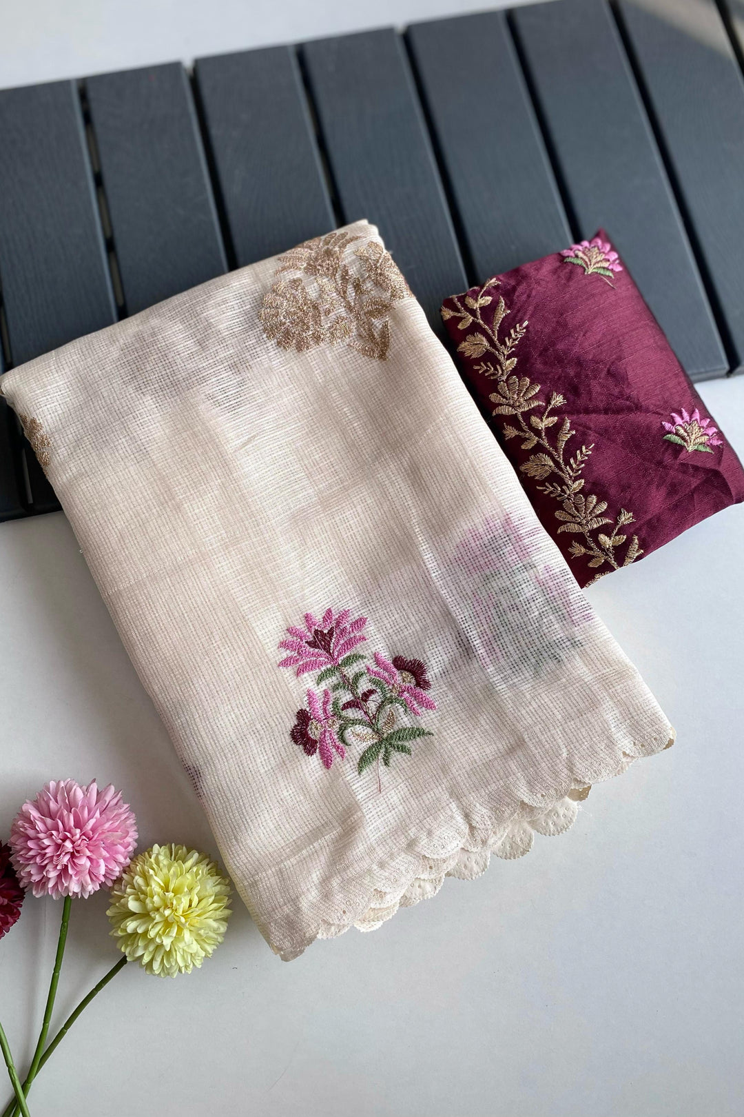 Rays of Resilience Kota Doriya Saree