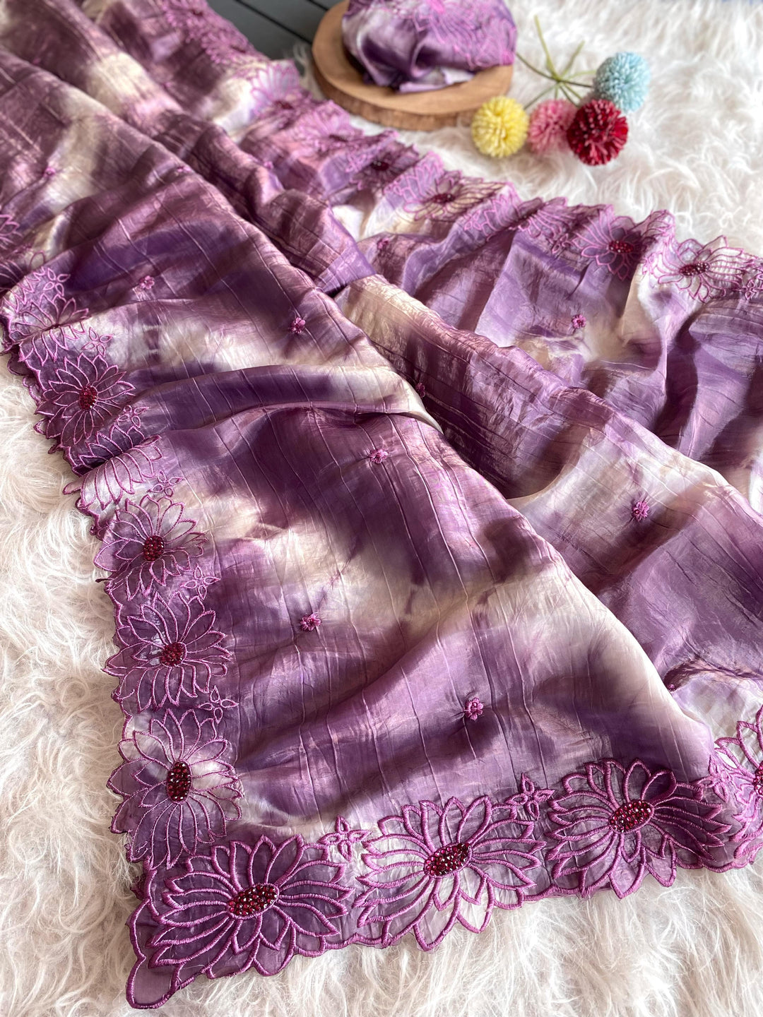 In Every Petal Crush Silk Saree