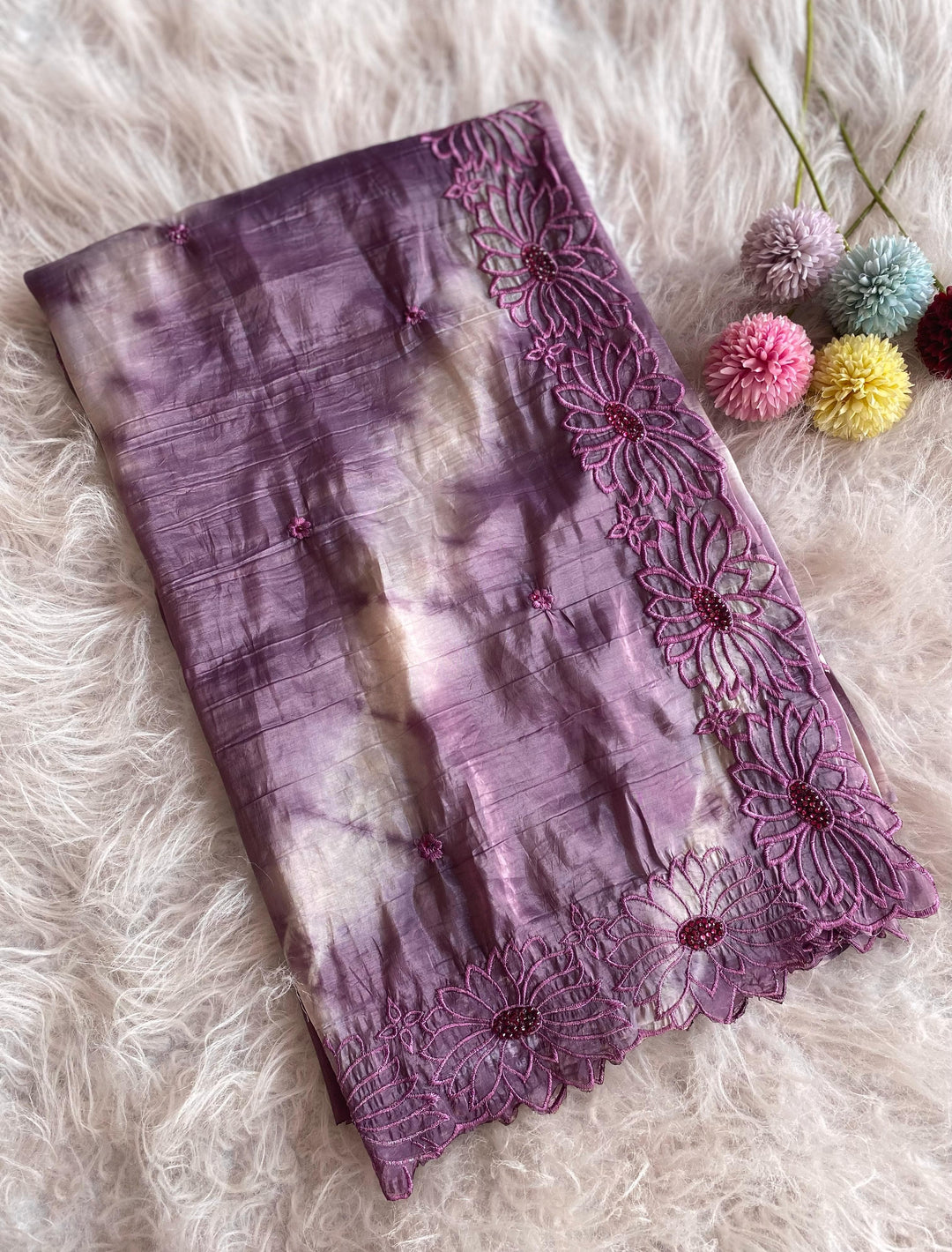 In Every Petal Crush Silk Saree