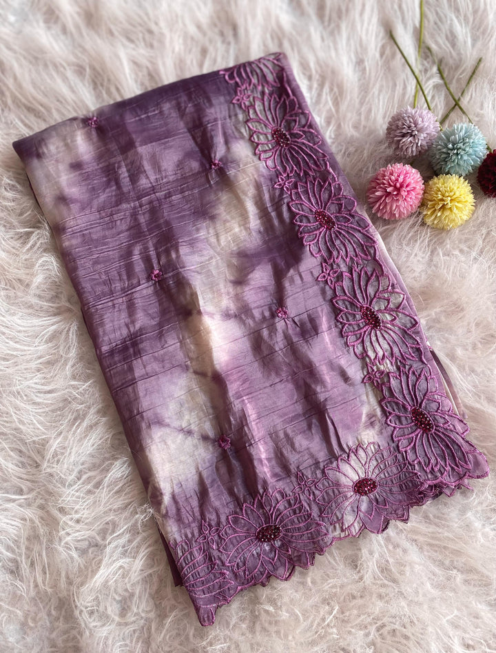 In Every Petal Crush Silk Saree