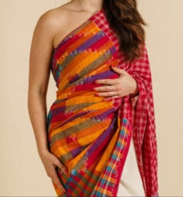 Ekaparna Khadi Cotton Saree