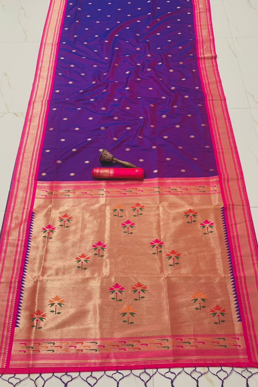 Beauty In The Ordinary Kanjivarum Paithani Silk Saree