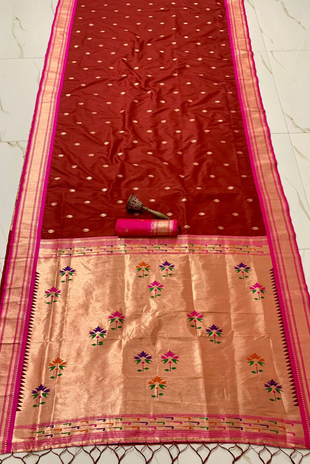 Beauty In The Ordinary Kanjivarum Paithani Silk Saree