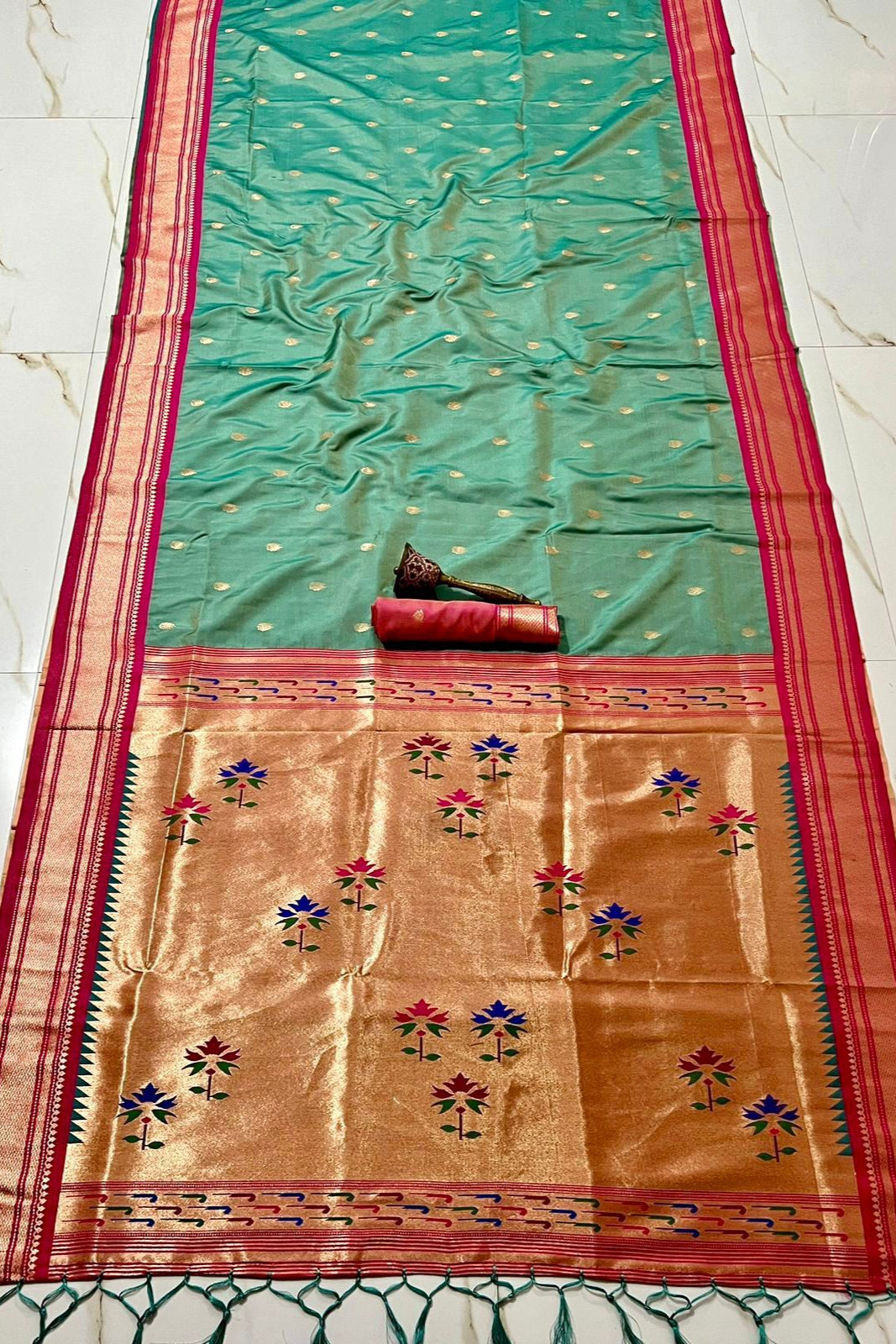 Beauty In The Ordinary Kanjivarum Paithani Silk Saree