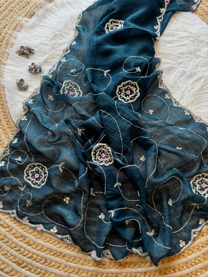 Radiance Of Today Fancy Silk Saree