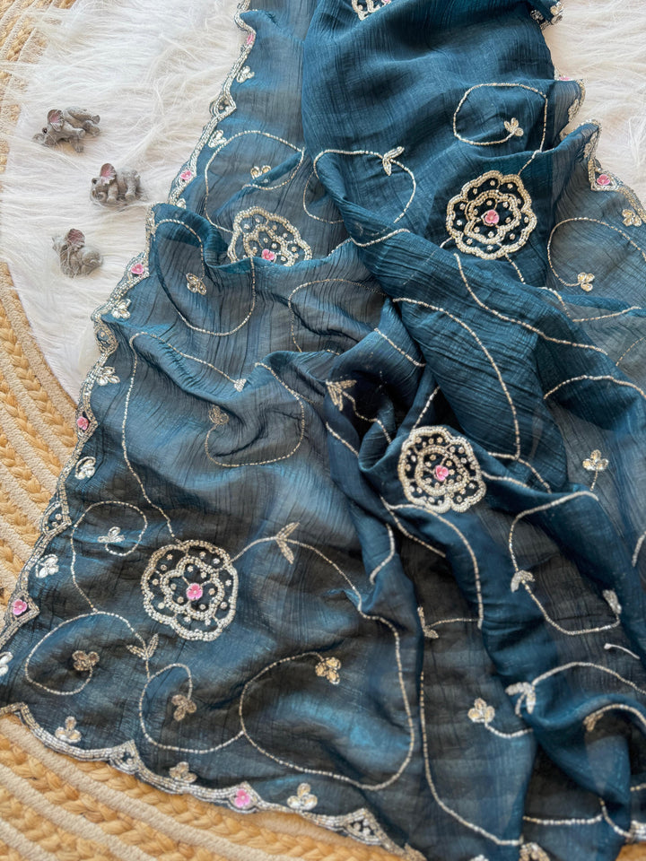 Radiance Of Today Fancy Silk Saree