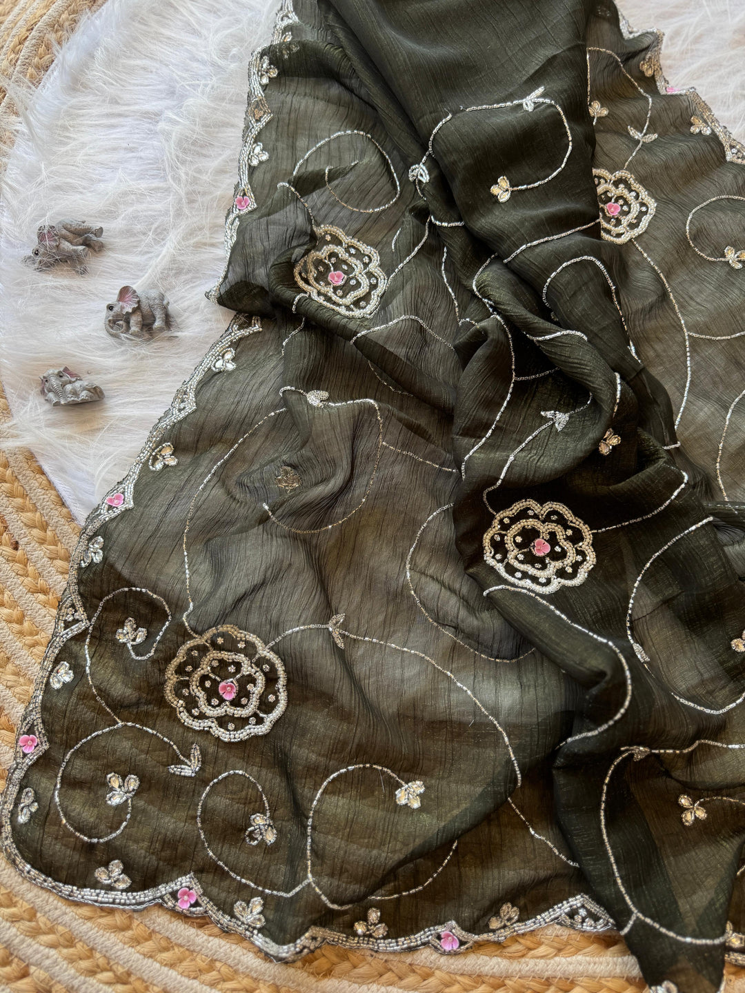 Radiance Of Today Fancy Silk Saree