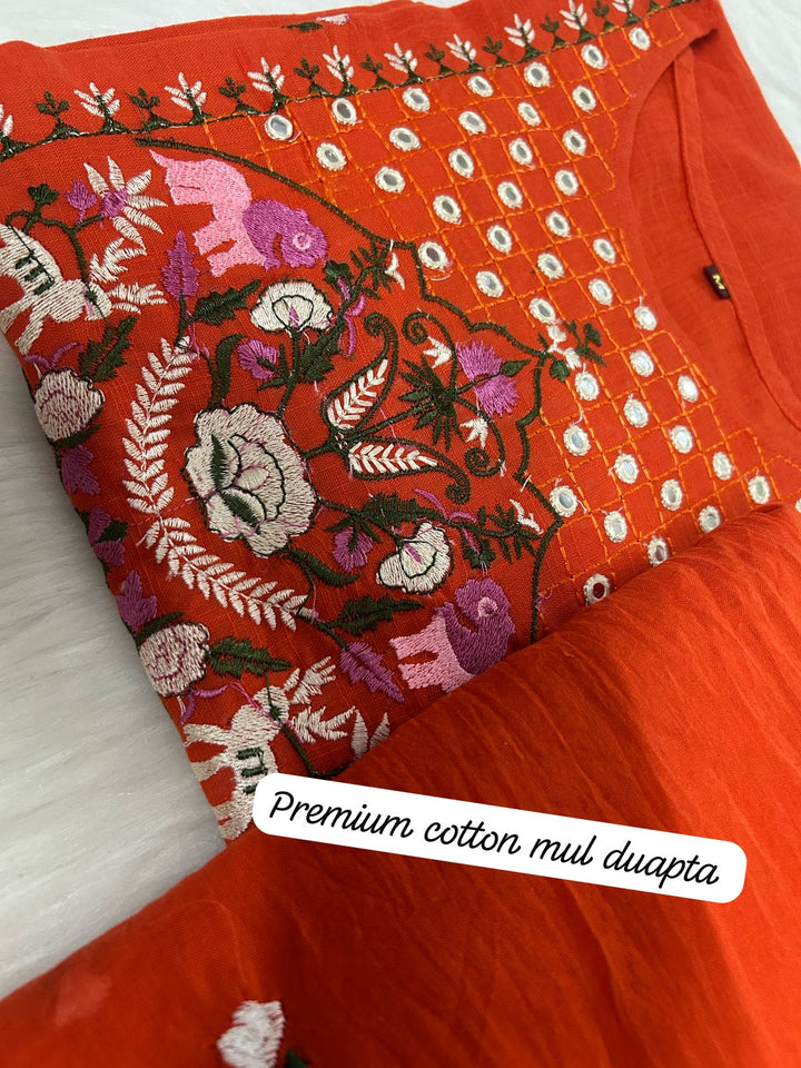 Infinite Beauty Cotton Kurti Set