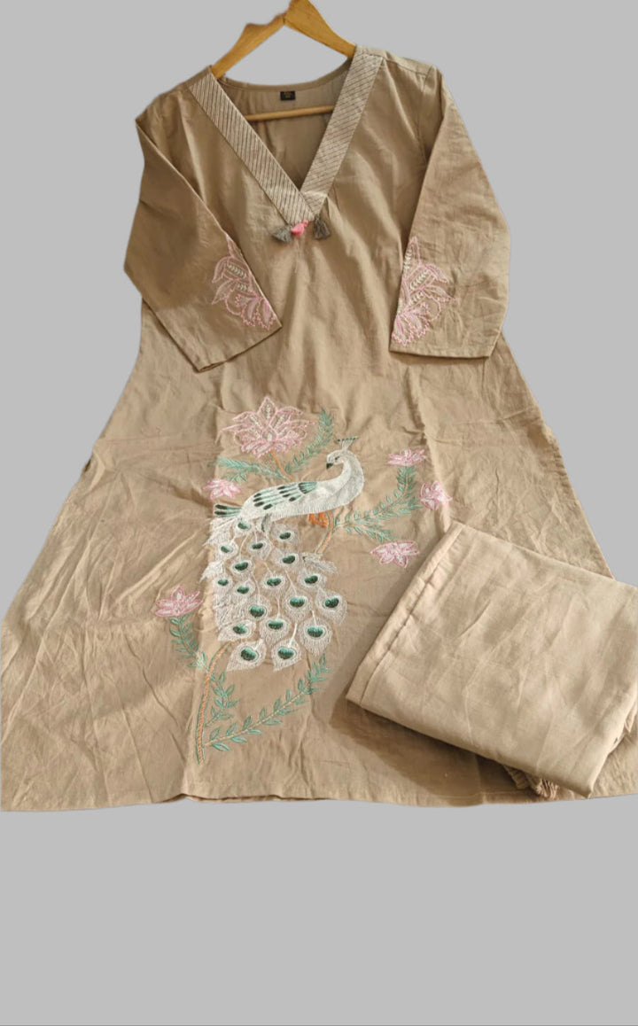 Cozzy Wishes Cotton Kurti Set